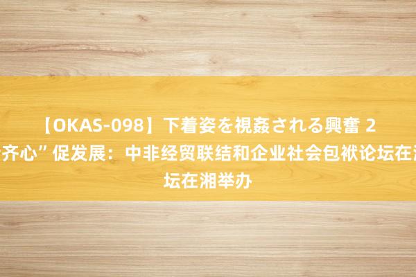 【OKAS-098】下着姿を視姦される興奮 2 “共话齐心”促发展：中非经贸联结和企业社会包袱论坛在湘举办